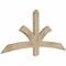 Ekena Millwork Davenport Rough Sawn Timber Gable Bracket, Douglas Fir, 60"W x 27"H x 2"D x 4"F, 11/12 Pitch GBW060X27X0204DAV00RDF - alternate 2